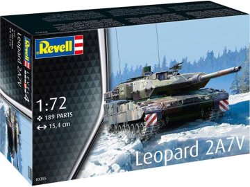 Plastic ModelKit tank 03355 - Leopard 2 A7V (1:72)