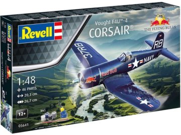 Revell - F4U-4 Corsair, Gift-Set Flying Bulls 05641, 1/48