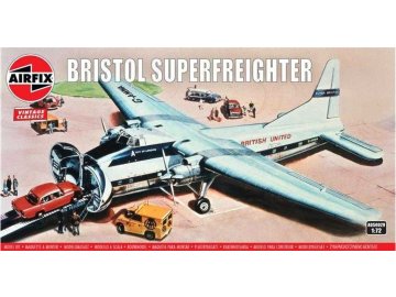 Airfix - Bristol Superfreighter, Classic Kit VINTAGE letadlo A05002V, 1/72