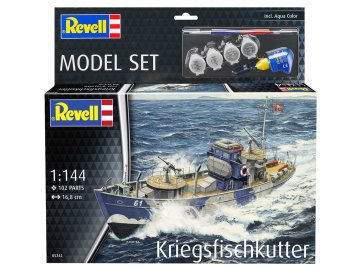 ModelSet loď 65242 - KFK (Kriegsfischkutter) (1:144)