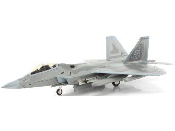 hobbymaster ha2829 f22a raptor usaf af06 132 411 flts edwards afb 2022 with stealthy pods xcd 204751 0