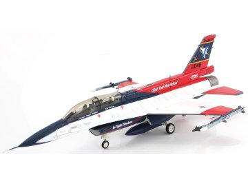 hobbymaster ha38042 f16d fighting falcon x 62a vista 86 0048 usaf test pilot school edwards afb may 2 2024 w2 x acmi pod wing tip 1 center fuel tank x4d 203705 0