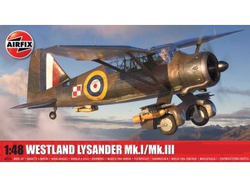 Airfix - Westland Lysander Mk.I/Mk.III, Classic Kit letadlo A07116, 1/48