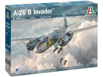 Italeri - A-26 A/B Invader, Model Kit letadlo 1274, 1/72