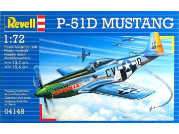 Revell - North American P-51D Mustang, ModelKit 04148, 1/72