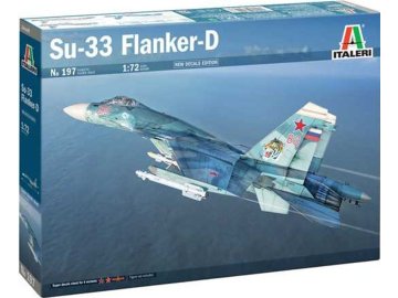Model Kit letadlo 0197 - SUKHOI SU-27 D "SEA FLANKER" (1:72)