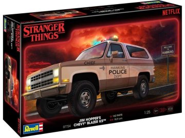 Revell - 1985 Chevrolet K5 Blazer, Plastic ModelKit STRANGER THINGS auto 07724, 1/25