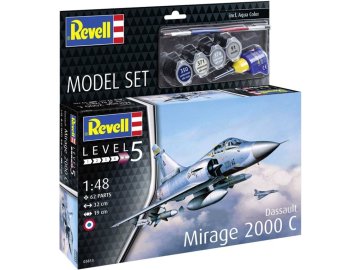 Revell - Dassault Mirage 2000C, ModelSet letadlo 63813, 1/48