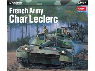Academy - Char Leclerc, francouzská armáda, Model Kit tank 13427, 1/72
