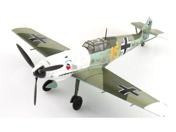 hobbymaster ha8723 messerschmitt bf109e 3 luftwaffe karl wolff yellow 15 iiijg 52 france august 1940 x2b 207963 0