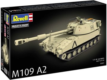 Revell - Samohybná houfnice M109 A2, Plastic ModelKit military 03361, 1/72