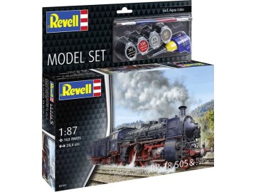 Revell - Express Loco BR 18 505 with Tender, ModelSet lokomotiva 62167, 1/87