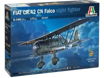 Italeri - FIAT CR.42 CN "Falco" Night Fighter, Model Kit letadlo 1485, 1/72