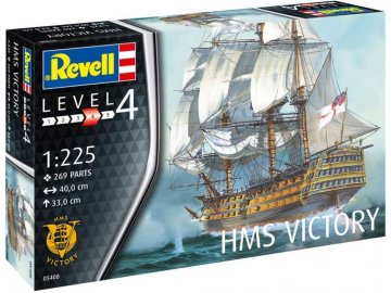Revell - H.M.S. Victory, ModelKit 05408, 1/225