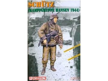 Dragon - figurka - Schütz Kampfguppe (Hansen 1944), Model Kit 1623, 1/16