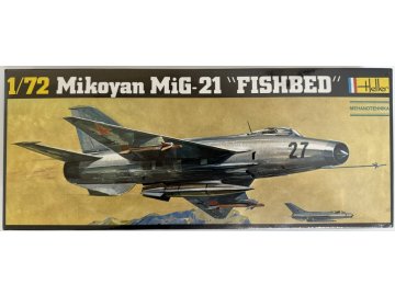 Heller - Mikojan-Gurevič MiG-21 "Fishbed", Model Kit 191 187, 1/72