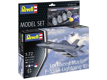 Revell - Lockheed Martin® F-35®A Lightning II®, ModelSet letadlo 63799, 1/72
