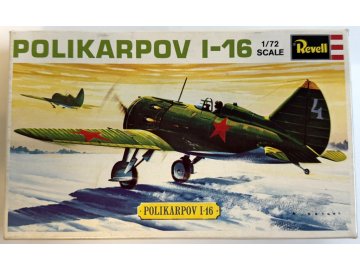 Revell - Polikarpov I-16, Model Kit H-635, 1/72