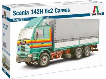 Italeri - Scania 142H 6x2 Canvas, Model Kit truck 90762, 1/24