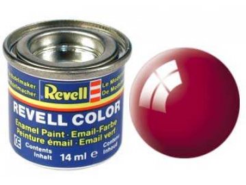 Revell - Barva emailová 14ml - č. 34 lesklá ferrari červená (Ferrari red gloss), 32134