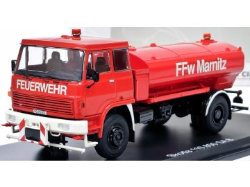 Premium ClassiXXs - LIAZ 100.850 SA 8, hasičský vůz, cisterna, FF Marnitz, červená, 1/43