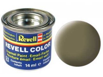 Revell - Barva emailová 14ml - č. 39 matná tmavě zelená (dark green mat), 32139
