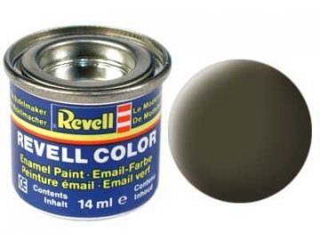 Revell - Barva emailová 14ml - č. 40 matná černozelená (black-green mat), 32140