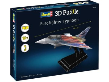 Revell - Eurofighter Typhoon "Rapid Pacific", 3D Puzzle REVELL 00253
