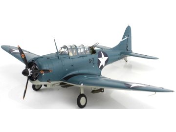 hobbymaster ha0216 douglas sbd 2 dauntless us navy dusty kleiss buno 3232 s 7 scouting six uss enterprise 4th june 1942 xa8 210199 0