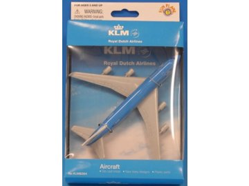 ppc klm6264 single plane for airport playset boeing 747 400 klm x10 64963 0