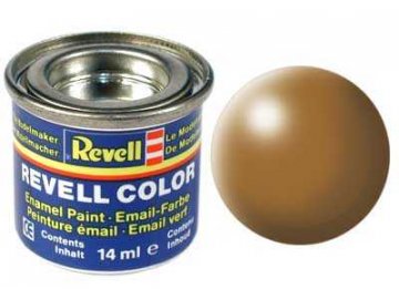 Revell - Barva emailová 14ml - č. 382 hedvábná lesní hnědá (wood brown silk), 32382