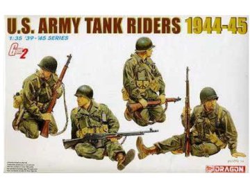 Dragon - figurky - US Army tank riders 1944-45, Model Kit figurky 6378, 1/35