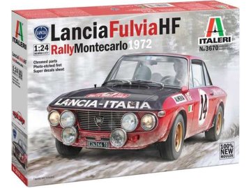 Italeri - Lancia Fulvia HF, Model Kit auto 3670, 1/24
