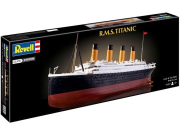 Revell - R.M.S. Titanic, EasyClick loď 05497, 1/600