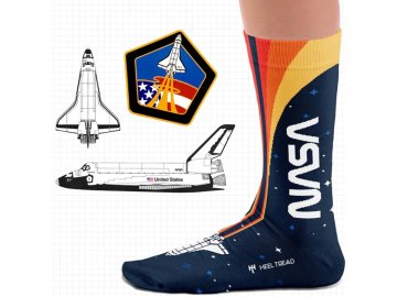 heel tread sock space pair of spacecraft socks nasa space xfe 215213 0