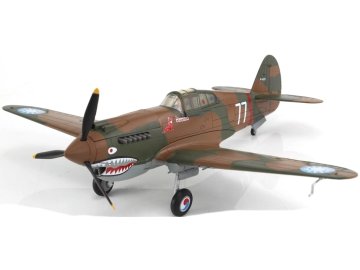 HobbyMaster - Curtiss P-40B Warhawk, AVG Flying Tigers, 3rd PS Hell's Angels, White 77, Robert Smith, Burma, November 1941, 1/48