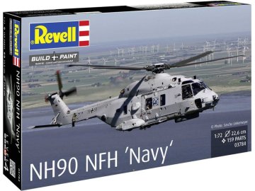 Plastic ModelKit vrtulník 03784 - NH90 NFH "Navy" (1:72)
