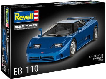 Revell - Bugatti EB110, Plastic ModelKit auto 07353, 1/24