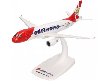 Herpa - Airbus A320-214, Edelweiss "2016s, Säntis", Švýcarsko, 1/200