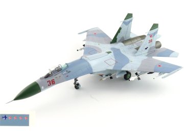 hobbymaster ha6001b sukhoi su27 flanker b barents sea red 36 941sr iap soviet air force 1987 wextra empty pylons and decal to represent collision with p 3 x67 212578 0