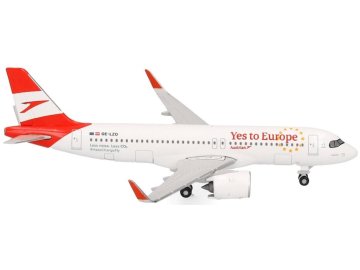 Herpa - Airbus A320-271N, Austrian Airlines "2004s, Yes to Europe, Seewinkel", Rakousko, 1/500