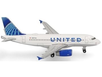 Herpa - Airbus A319-132, United Airlines "2019s", USA, 1/500