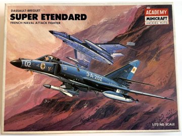Academy - Dassault-Breguet Super Etendard, Model Kit 1602, 1/72