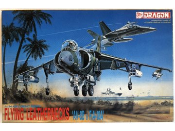 Dragon - McDonnell Douglas AV-8B Harrier II & McDonnell Douglas F/A-18 Hornet, Model Kit 4010, 1/144
