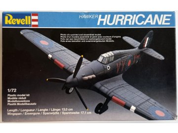 Revell - Hawker Hurricane, Model Kit 4118, 1/72