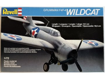 Revell - Grumman F4F-4 Wildcat, Model Kit 4120, 1/72