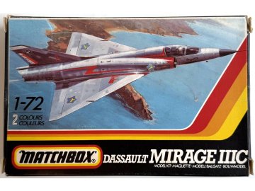 Matchbox - Dassault Mirage IIIC, Model Kit PK-20, 1/72