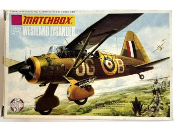 Matchbox - Westland Lysander, Model Kit PK-7, 1/72