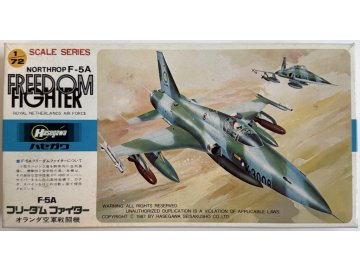 Hasegawa - Northrop F-5A Freedom Fighter, Model Kit A016:250, 1/72