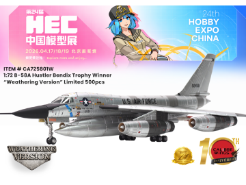 57694 2 b 58 hustler usaf bendix trophy winner weathering version